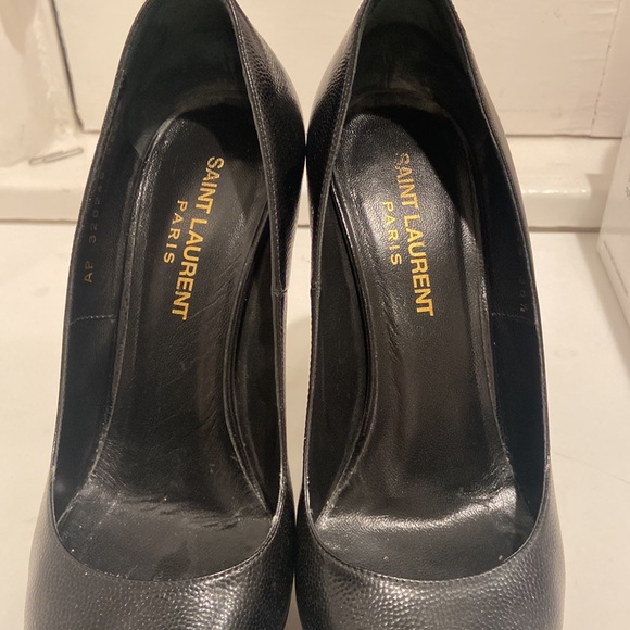 Saint Laurent black platform pumps size 36.5 - Picture 4 of 5